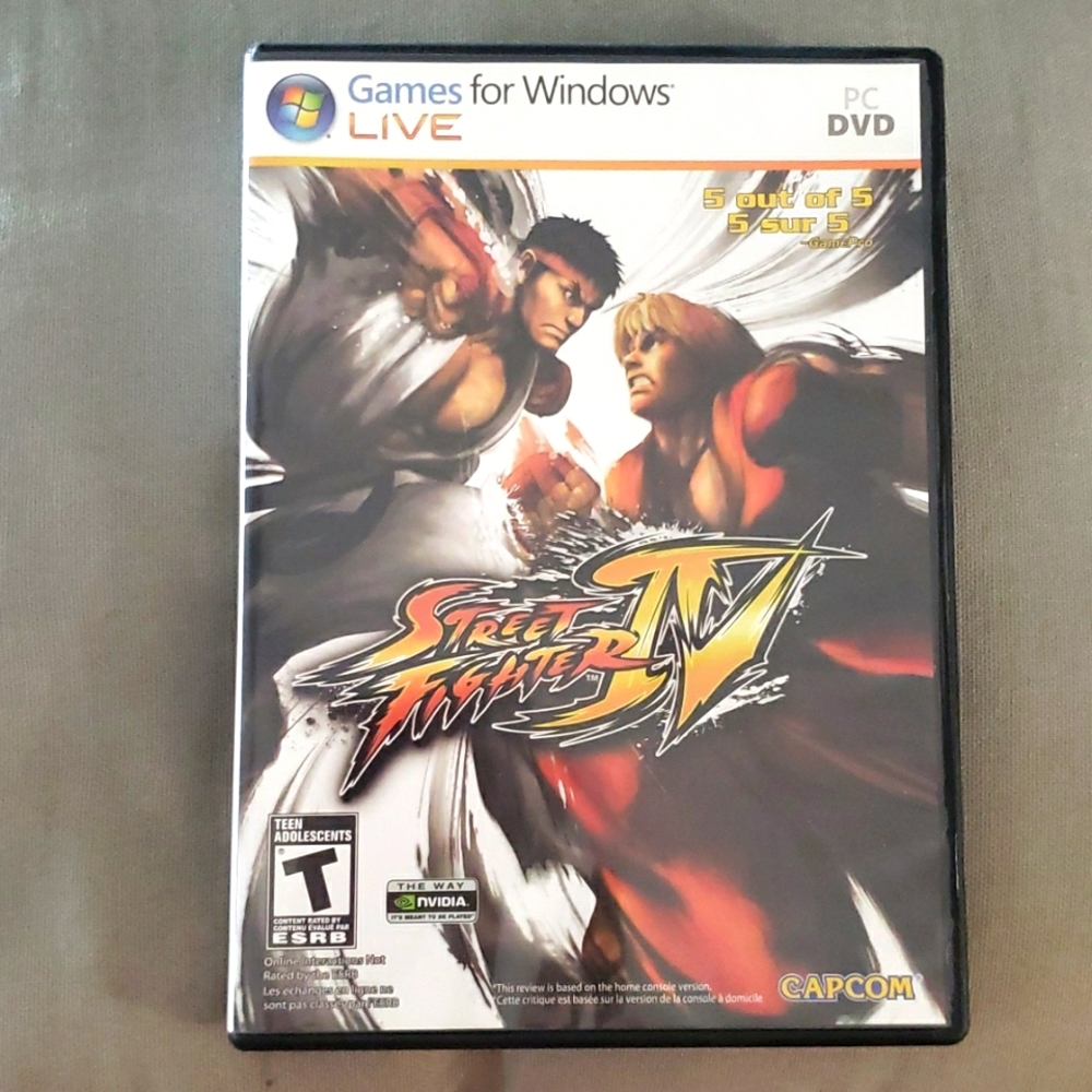 Street Fighter IV DVD Game for Windows PC